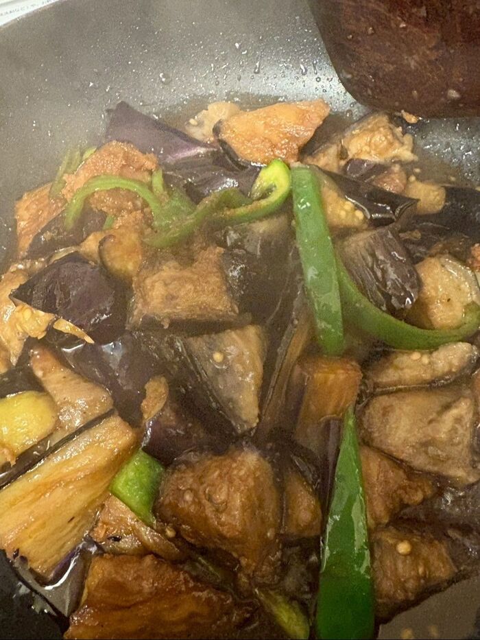 私はちょっと生姜多めです