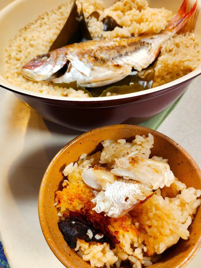 「天然魚クエスト」花鯛を丸ごと味わう!絶品「鯛めし」!
