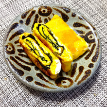 猫の手も借りたいほど忙しい朝の『マッハ快速海苔巻き卵焼き』~!