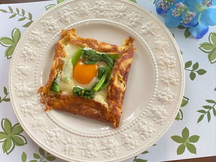 もちもちで美味しい「ガレット」