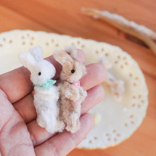 簡単!モールで出来るウサギブローチの作り方