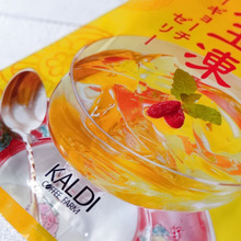 【カルディ】アイギョクシ(愛玉子)入り!台湾のひんやり癒しスイーツ!オーギョーチを食べてみた!