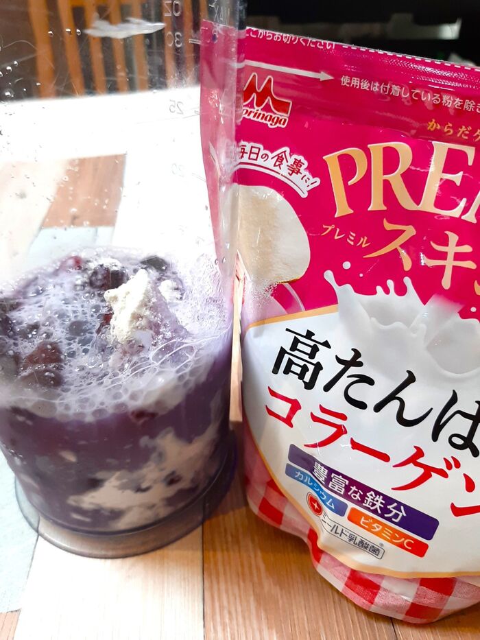 「森永乳業 PREMiLスキム コラーゲン」おすすめです!