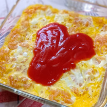 【レンジでマッハオムライス】フライパン不要!包まず完成~!