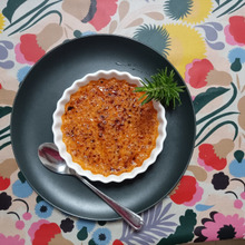 Crème brûlée à la amela アメーラトマトのブリュレ