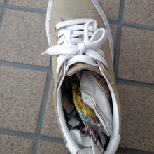 消臭、湿気取り、ブーツキーパーなど、新聞紙は優秀です!