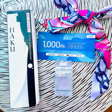 カウンセリング化粧品を買って、クーポン券をゲット