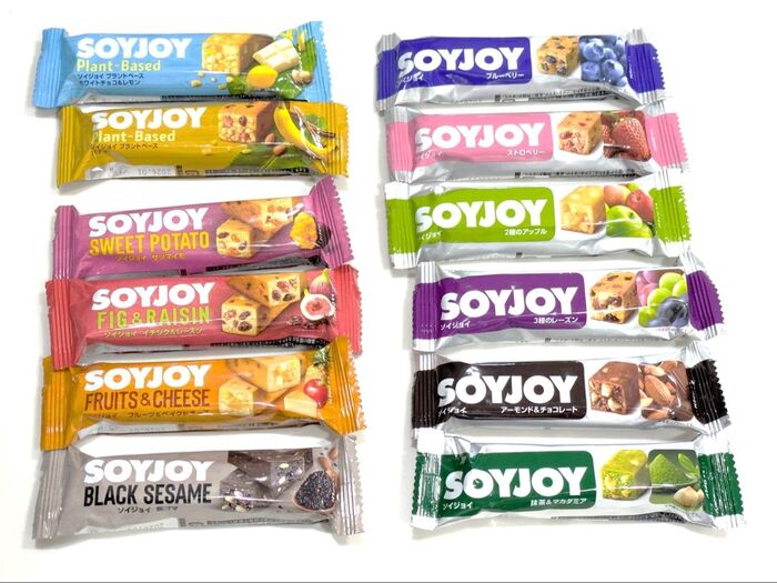 『12種類のSOYJOY』食べ比べしてみました!
