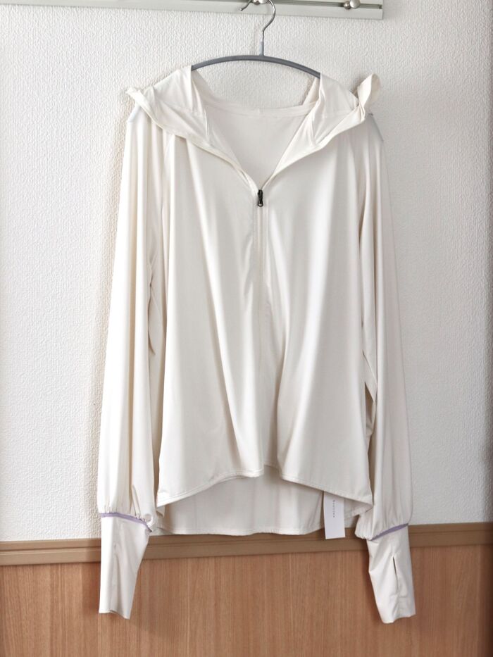 UVカット率99%&UPF50なのに涼しい素材が酷暑の日本にありがたすぎる