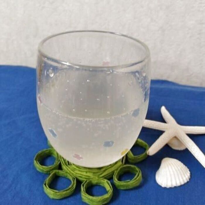 レモンシロップで作るレモンスカッシュ