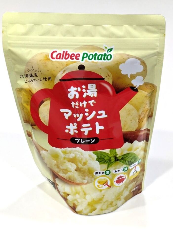 お湯を注くだけでマッシュポテトになっちゃった!!