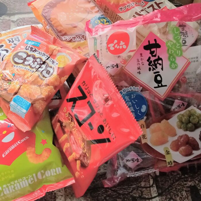 袋入のお菓子