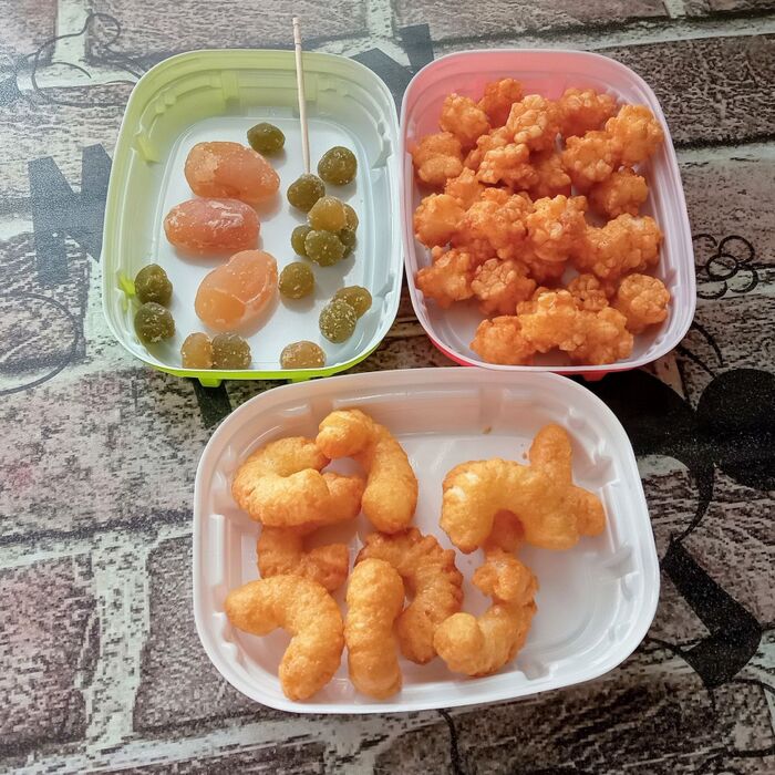 家でもこんな感じで食べてるよ