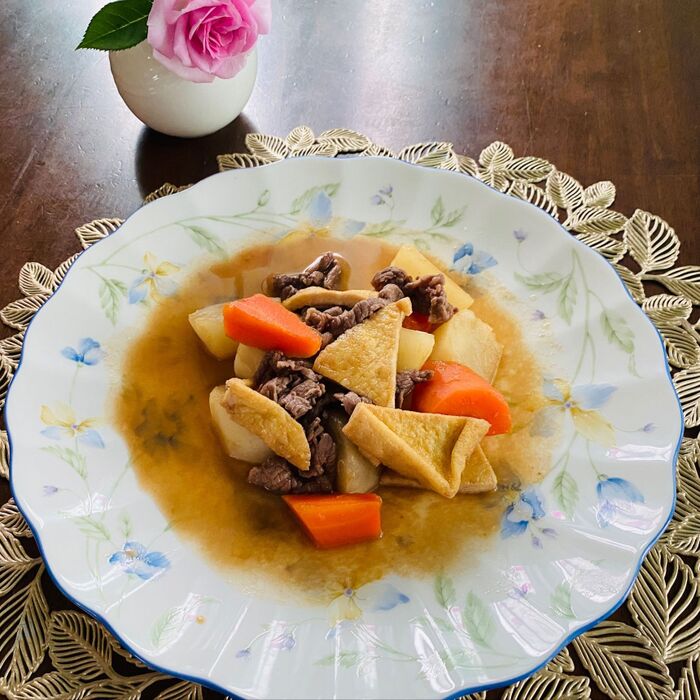 肉じゃが風かぶの煮物
