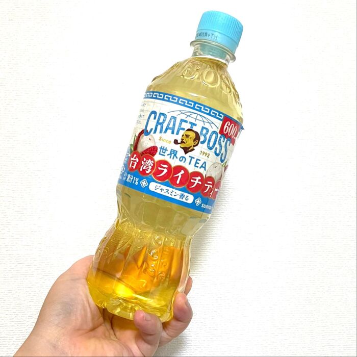 ジャスミンティーベースで爽やかな台湾ライチティーが美味しい◎