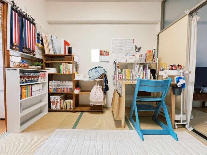 2Kの賃貸・4.5畳子ども部屋の工夫