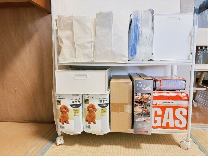 緊急時こそ、取り出しやすく