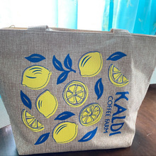 縫わずにすぐできる!カルディトートバッグを保冷バッグに