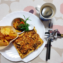 お休みの日の・・・あれも、これもな「breakfast」