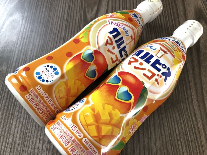 マンゴー味の希釈用カルピスを購入しました