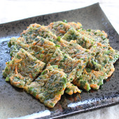 【子どもも食べやすい昆布料理】タレ無しで美味しい!昆布入りチヂミ風【従業員おすすめ】