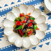 【夏野菜のごまみそ炒め】便利な野菜だし使用!