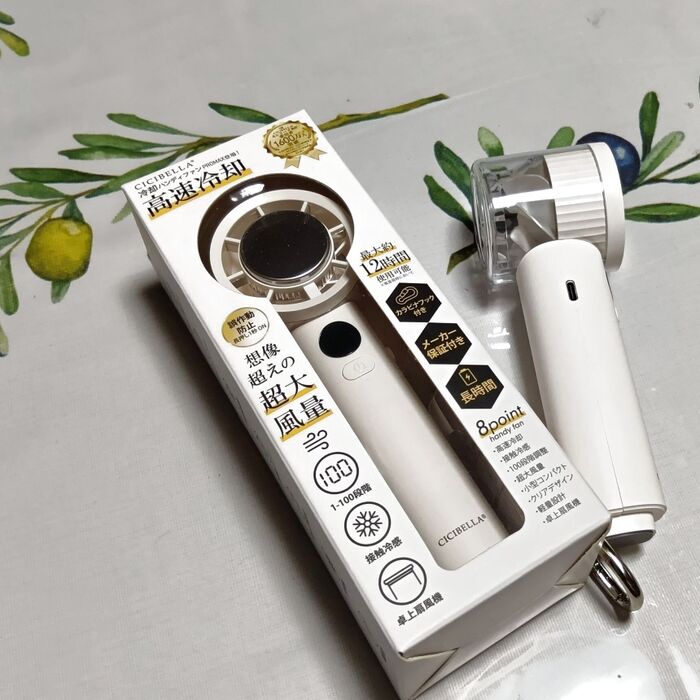 【夏の相棒】冷却×風のW効果!2025年版ハンディファン「PROMAX」が神アイテムすぎた!
