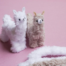 【動画】ダイソーのもこもこモールで!アルパカの作り方