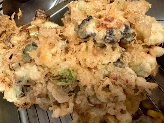 またやっちゃった!〈納豆のかき揚げ〉しかも旨い!