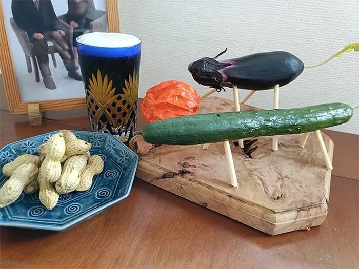 6.精霊馬・精霊牛の作り方