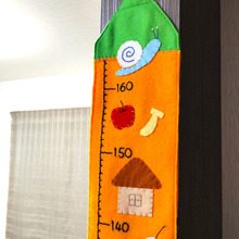 オブジェ!?フェルトで簡単かわいい身長計!