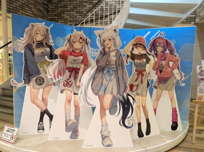 関西エリア初出店!「ホロライブプロダクション」の公式ショップ