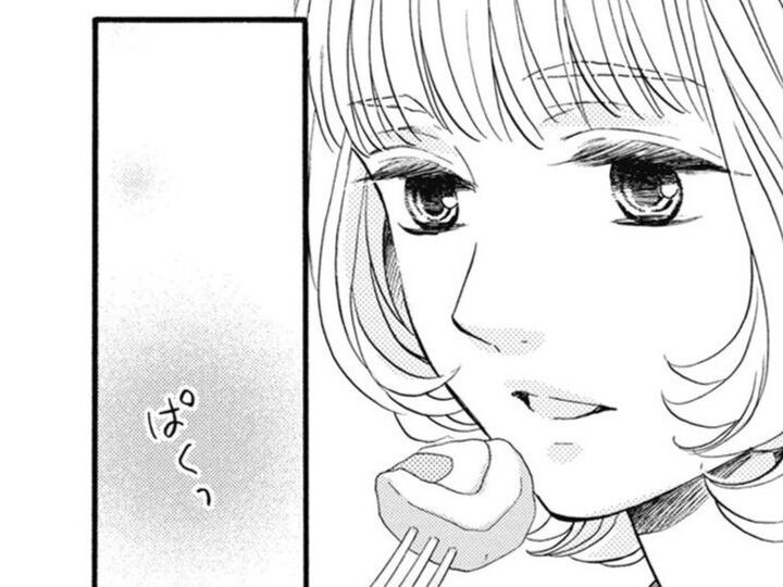 親友が持ってきたケーキをひと口食べた途端"ある違和感"が…。この感じ、もしかして…!?【年上の旦那様#97】