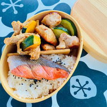 お弁当にもう一品「かぼちゃの豚バラ巻き」
