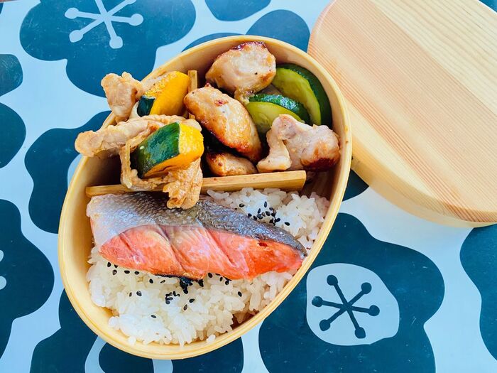 お弁当にもう一品「かぼちゃの豚バラ巻き」