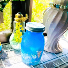 面倒な工程は一切無し!アクアドームで涼しげインテリア