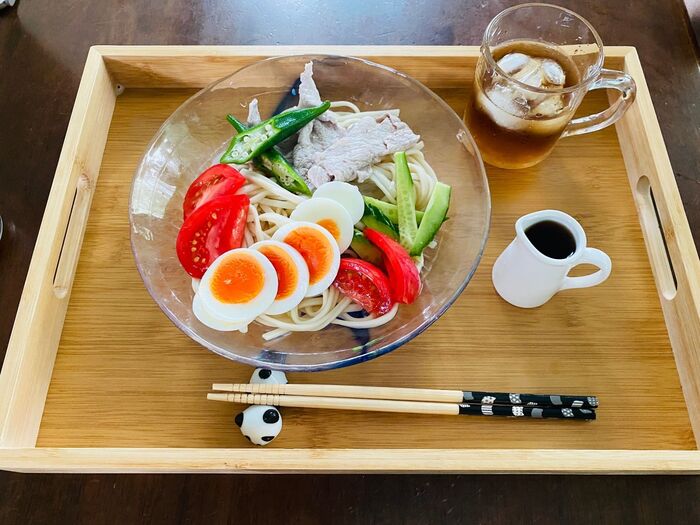 ぶっかけ冷しゃぶうどん