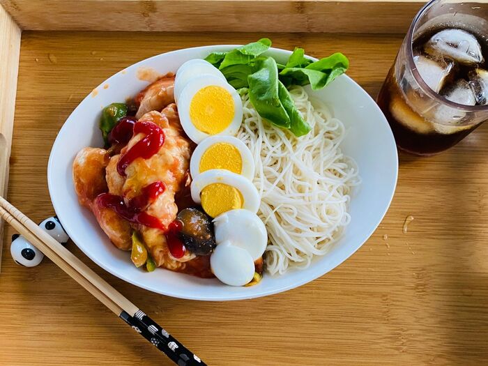 夏野菜たっぷり!ラタトゥイユで美味しくそうめん