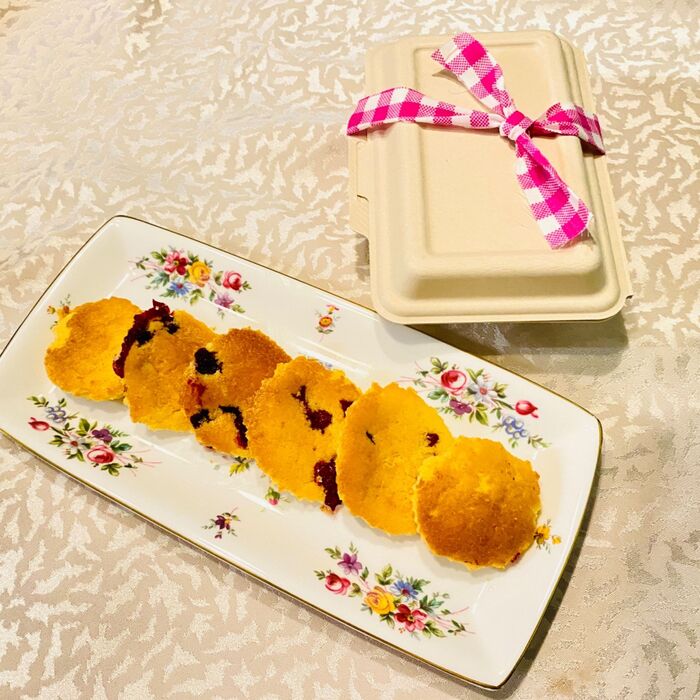 フレッシュブルーベリーマドレーヌ
