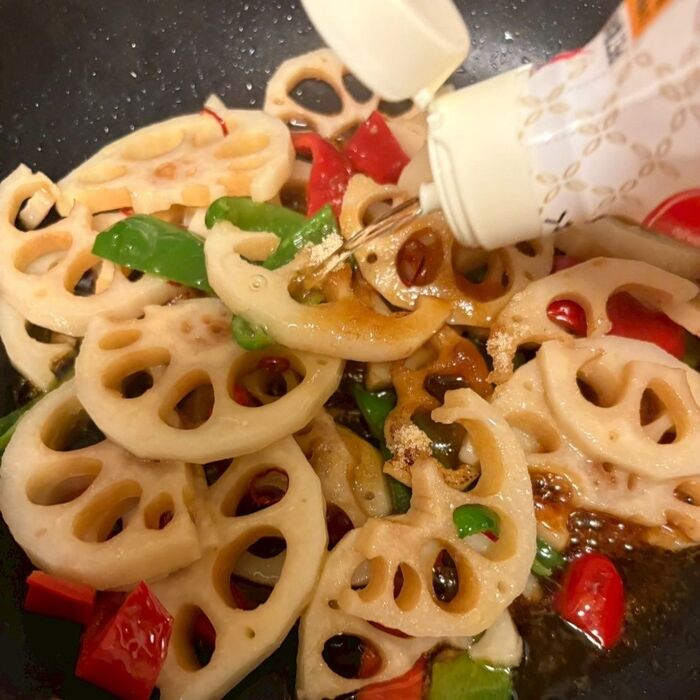 みりんを加えます。