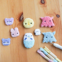 手芸動画/ダイソーの刺繍セットでパンチニードルを楽しもう!