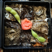 6色のり弁!のり弁に挟む具材!お楽しみ弁当!