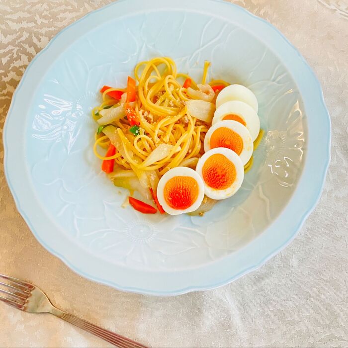 味付けはめんつゆだけ!和風パスタ
