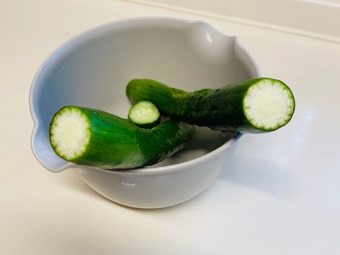 水分が抜けていたハズレきゅうりを美味しく復活させるレシピ