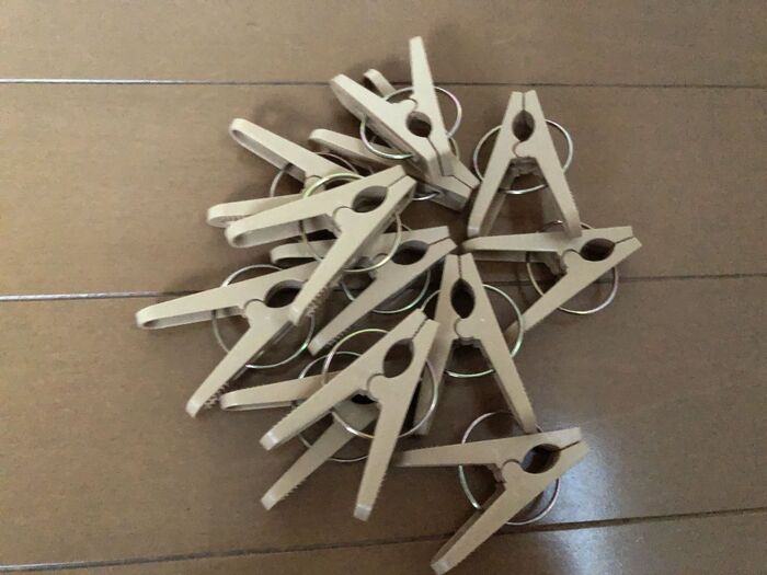 【洗濯バサミ入れ】