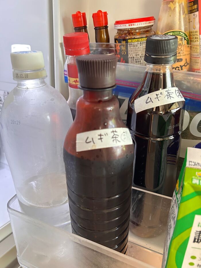 専用ボトルは買わない。美酢のボトルが可愛いから使ってる