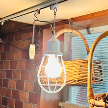 カーテンレールを使ってペンダントライトレール