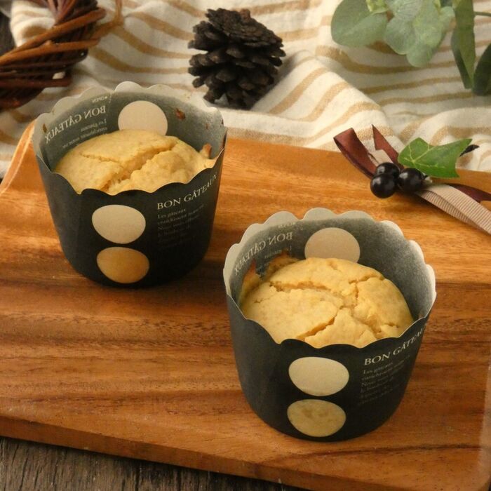おやつにぴったり!「さつまいもマフィン」