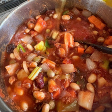 ビタミンたっぷり!免疫力アップの<チリコンカーン>