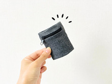 【セリア】小物入れ?かと思いきや…使い方に度肝を抜かれた。バッグどころかポケットもいらないかも~!